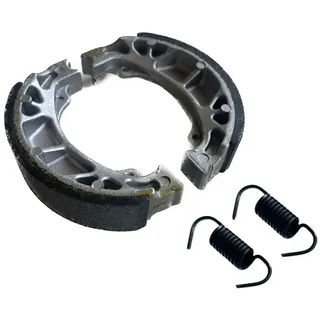 Streetparts 24 Bremsbacken hinten für Aprilia Amico, Guliver, Rally, SR 50 und Sonic - Organisch, mit Federn, 110 mm x 25 mm