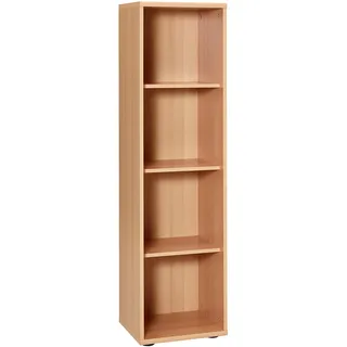 MÖBELPARTNER Serie 4000 Aktenregal 40 x 153 x 40 cm buche