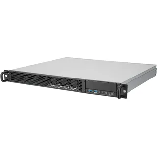 Silverstone RM100-1U-Rackmount-Servergehäuse mit ATX-Mainboard-Unterstützung und umkehrbarem I/O-Moduldesign, SST-RM100