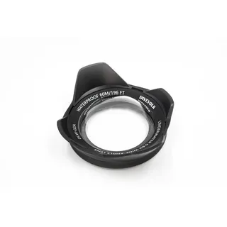 Unterwasser-Weitwinkel-Konvertierungsobjektiv X0.6 für DIVEVOLK Gehäuse und Action-Kamera