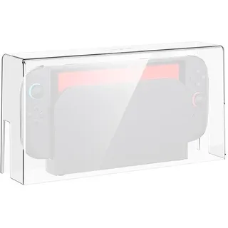 Switch2 Staubschutz, Klare Staubschutz für Switch 2 Spielkonsole, Transparente Acryl Staubdichte Schutzhülle für Ns 2