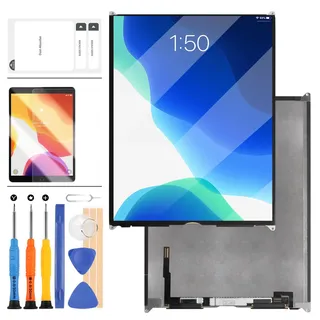 Ersatz-LCD Compatible für iPad 9 9. Generation Display Compatible für iPad 2021 10,2 Zoll Display Matrix A2602 A2603 A2604 A2605 Reparaturteile mit gehärtetem Glas Displayschutzfolie +Werkzeug
