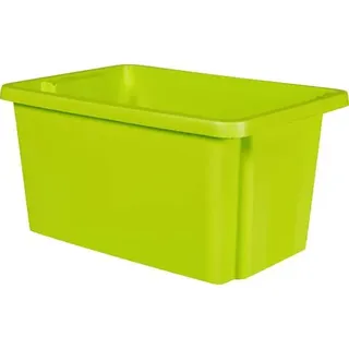 Curver 225410 Drehstapelbehälter ESSENTIALS Drehstapelbox 45L, grün stapelbar Grün 1 St.