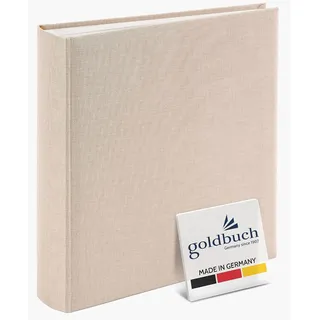 Goldbuch Fotoalbum Summertime Trend 2 30x31cm 100 weiße Seiten beige