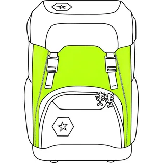 Step By Step LED Neon Pull-Over Yellow