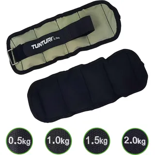 Tunturi Gewichtsmanschetten 2 x 0,5 kg grau