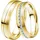 DOOSTI Trauring DOOSTI Schmuck Geschenk Silber 925 Trauring Ehering Partnerring LIEBE Gr 64 gold gelbgoldfarben Fingerringe Damen 64 Zirkonia Silber 925 Sterlingsilber 6mm Trauring wahlweise mit oder Zirkonia