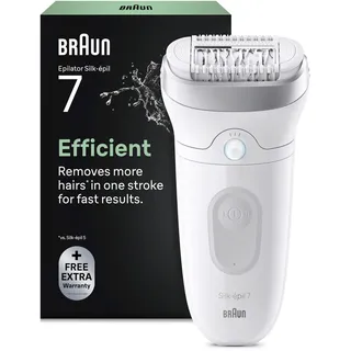 Braun Silk-épil 7 SE7-000 weiß/silber
