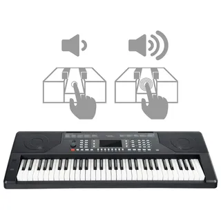 FunKey 61 Edition Touch Schwarz, LC-Display, 300 Sounds, 300 Rhythmen
