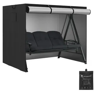 MCombo Hollywoodschaukel Abdeckung 2-3 Sitzer Oxford Schwarz