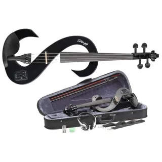 Stagg EVN 4/4 BK E-Violine mit Softcase