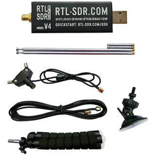 RTL-SDR V4 (inkl. Dipolantennen-Set)
