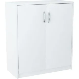 matkam Kommode Weiß, Holzwerkstoff 74x85x35 cm, Wohnzimmer, Kommoden & Sideboards, Kommoden