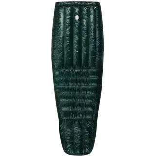 WIND HARD Twilight Series Ultraleichtes Daunen Schlafsack Quilt 10D Gewebe, 800FP Daunen Für Wandern, Camping & Outdoor Aktivitäten, Ultralight für Rucksacktouren (Green, Twilight Regular)