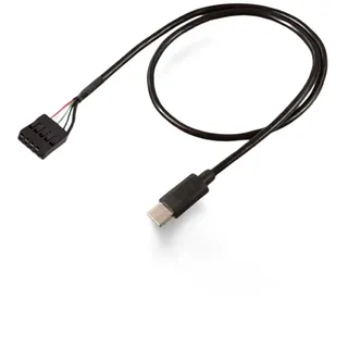 Bolwins F23S USB-C auf 9-Pin Header Dupont Kabel 50 cm, Stecker zu 9-poliger Buchse, Mainboard-Verlängerung für PCB, Datenübertragung und Stromversorgung