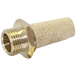 IMI NORGREN Druckluft-Schalldämpfer T40C2800 Außengewinde 1/4 10 bar Messing
