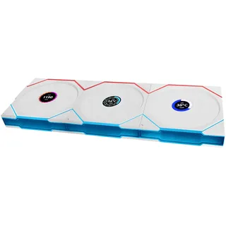Lian Li UNI FAN TL120 LCD Wireless White 3-Pack | Gehäuselüfter
