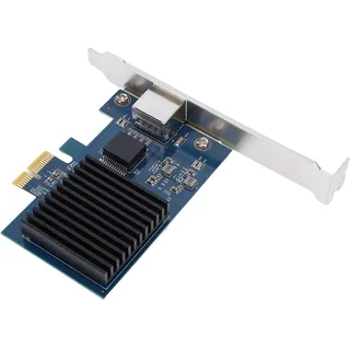 PCIe Netzwerkkarte, 10G RTL8127 Chip PCI Express 4.0 X1 | Multi Gig RJ45 Ethernet Adapter Linux 10G 5G 2.5G 1G Wake on LAN