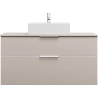 Burgbad Eqio Waschtischunterschrank inklusive Konsolenplatte, / burgbad