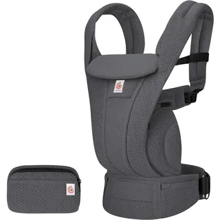 Ergobaby Omni Deluxe Mesh Graphite Grey, Grau