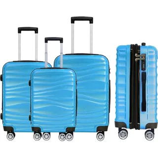 DMS BK-3002 Koffer-Set 3-tlg. blau