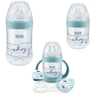 NUK Babyflasche NUK Nature Sense Beach Set blau