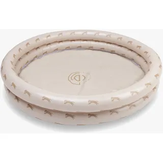 the essentials b.v. Swim Essentials - 2-Ringe Kinderpool, Brown Leopard, 100cm Durchmesser