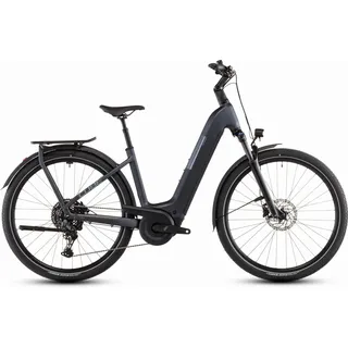 Cube Kathmandu Hybrid ONE 800 28 Zoll RH 46 cm Easy Entry metallicgrey ́n ́grey