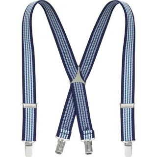 Playshoes Hosenträger Hosenträger gestreift blau 60cm