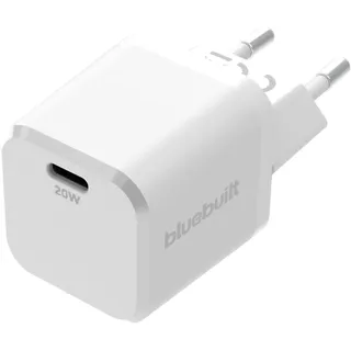 BlueBuilt Power-Delivery-Ladegerät mit USB-C-Anschluss 20 W Weiß