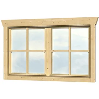 SKANHOLZ Doppelfenster 57,5 x 70,5 cm Beige