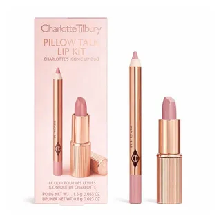 Charlotte Tilbury Pillow Talk Duo Set Lippenstift Medium rosa/pink