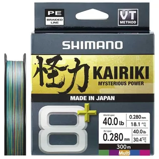 Shimano Line Kairiki 8+ 300m Multi C