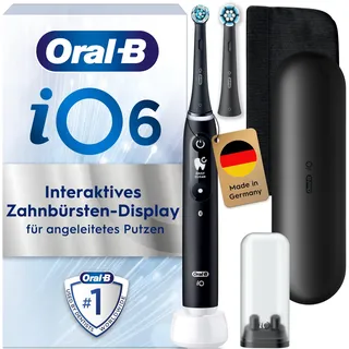 black lava + Reiseetui + Aufsteckbürsten 2 St.