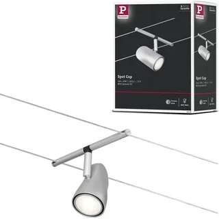 Paulmann CorDuo Seilsystem Cup Einzelspot GU5,3 max. 10W 12V Chrom matt Chrom