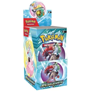 Pokémon Karmesin & Purpur Reisegefährten Booster Display deutsch – Display 18 Boosterpacks)
