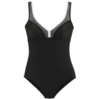 LASCANA Badeanzug Damen Schwarz 54 Cup B