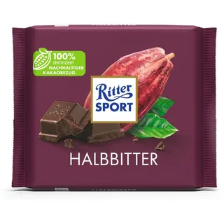 Ritter Sport Halbbitterschokolade 100 g