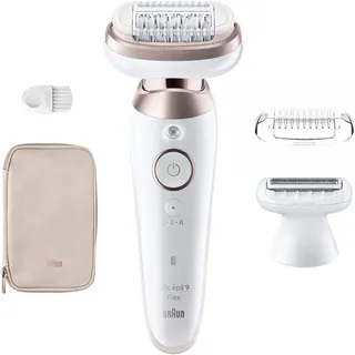 Braun Silk-épil 9 Flex 9-030 3D SensoSmart Wet&Dry weiß/ rosegold
