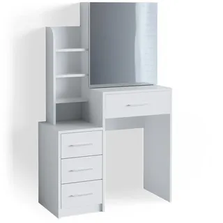 Vicco Schminktisch Conrada weiß 80 x 36 x 132 cm