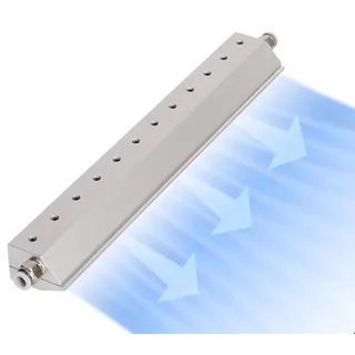 LTEJUMQ Air Knife Blower, Aluminium Staub Blowing Air Blade, Luftmessergebläse mit 1/4“ Gewinde-Schnittstelle, Schnelles Wasser- und Staubentfernungswerkzeug