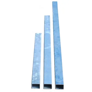 Gabiona Zaunpfosten für Gabionen 4 cm x 6 cm Höhe 100 cm