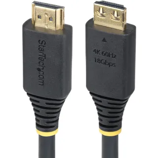 Startech HDMI-Kabel 4K 60Hz 18 m Schwarz