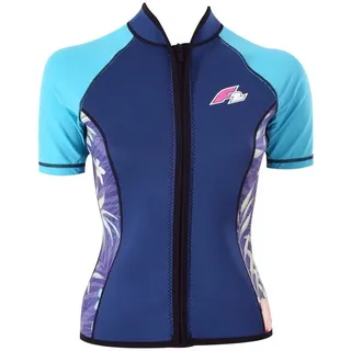 F2 Neoprenanzug Tropical Jacke Kurz Multicolor S