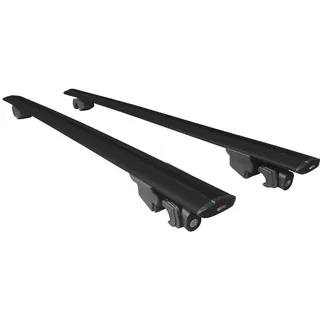 Kompatibel mit Cupra Terramar 2025-2026 Hook Model Relingträger Dachträger Auto Gepäckträger Schwarz Aluminium 2 Stangen
