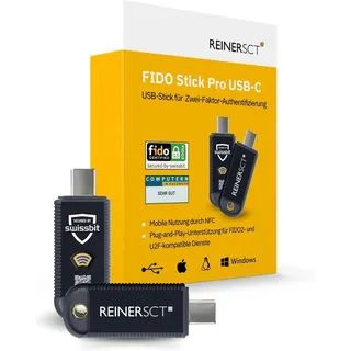 REINER SCT FIDO Stick Pro USB-C FIDO2 U2F Sicherheitsschlüssel