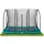 305 x 214 cm inkl. Sicherheitsnetz grün