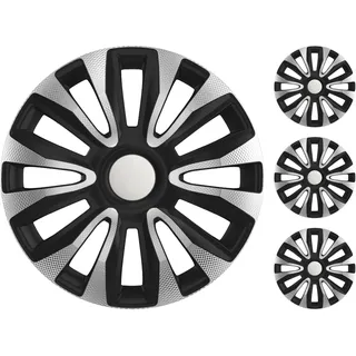 M MOTOS Set 4er Radkappen 14 Zoll - Lachen Sie über Kratzer mit diesen flexiblen, leichten Radkappen 14 Zoll. Einfache Installation, Keine Werkzeuge erforderlich, Schutz vor Verblassen!