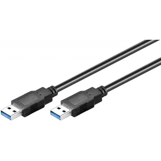 goobay USB-A 5 m Schwarz