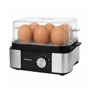 GASTROBACK 42803 6 Eier + Eipicker Silber